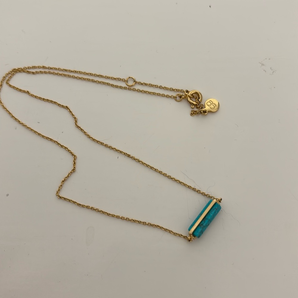 gorjana Dez Bar Pendant Necklace